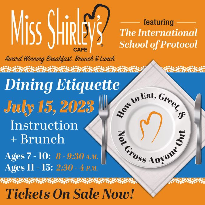 Kids Etiquette Brunch