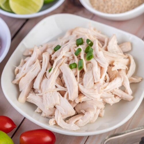 poached chicken