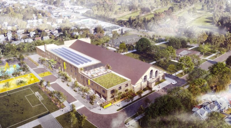 Rendering Pikesville Armory