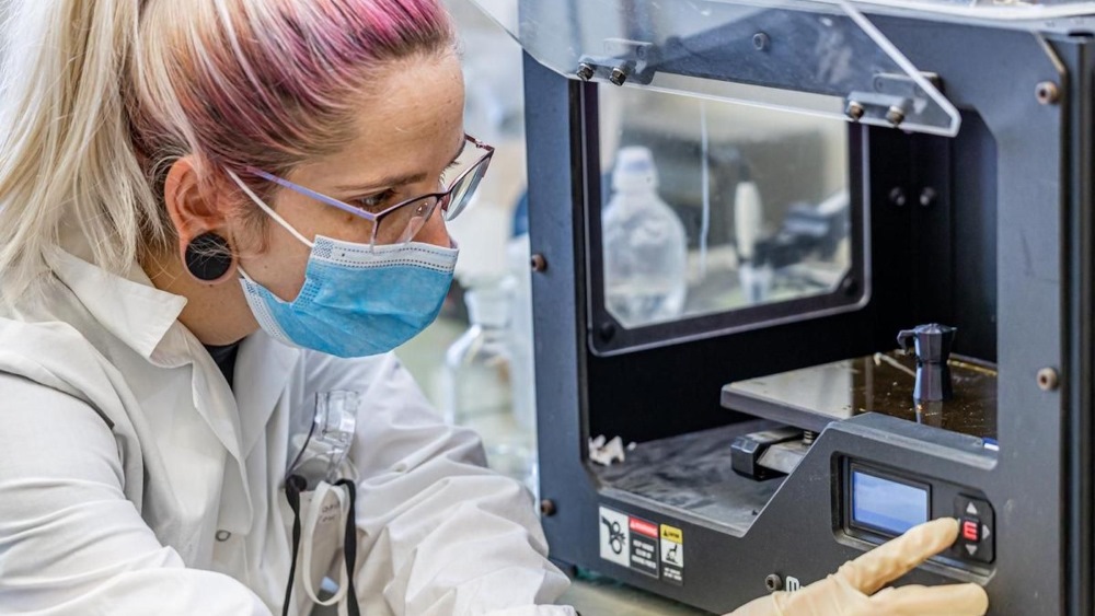 A student at Hebrew University