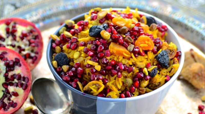Sephardic Jeweled Rosh Hashanah Rice