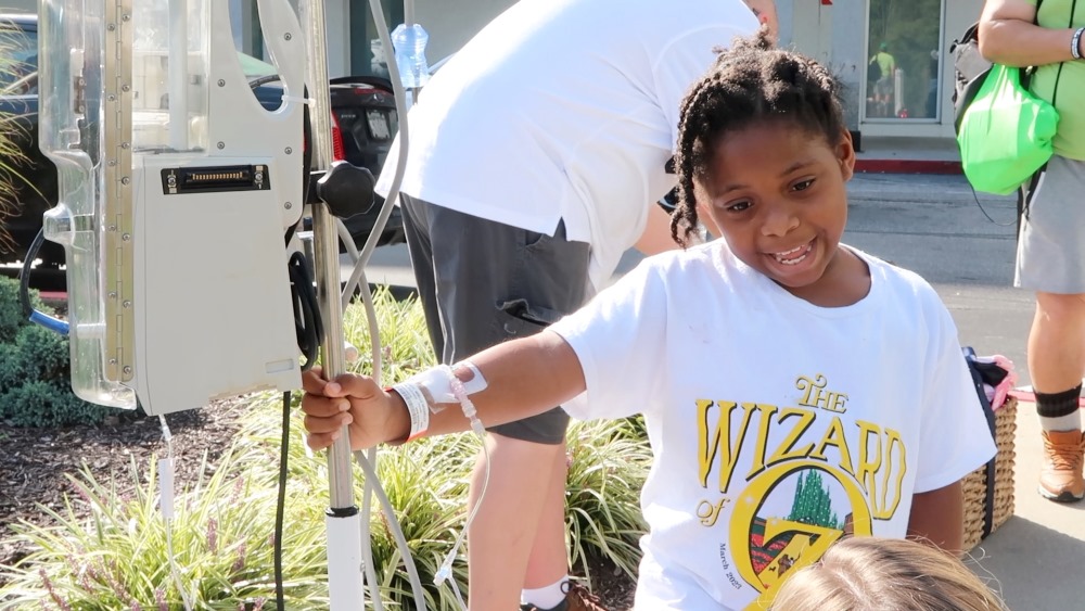 Pediatric oncology patient, Noelle