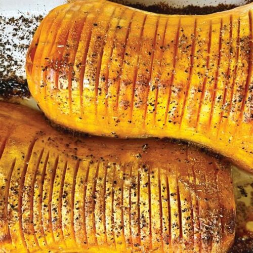 Hasselback Butternut Squash