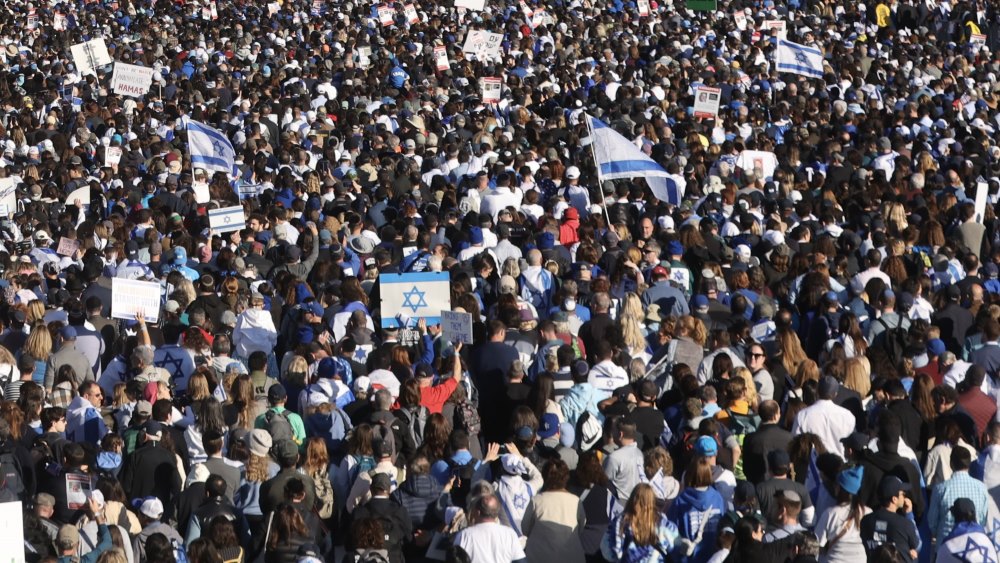 March for Israel rally