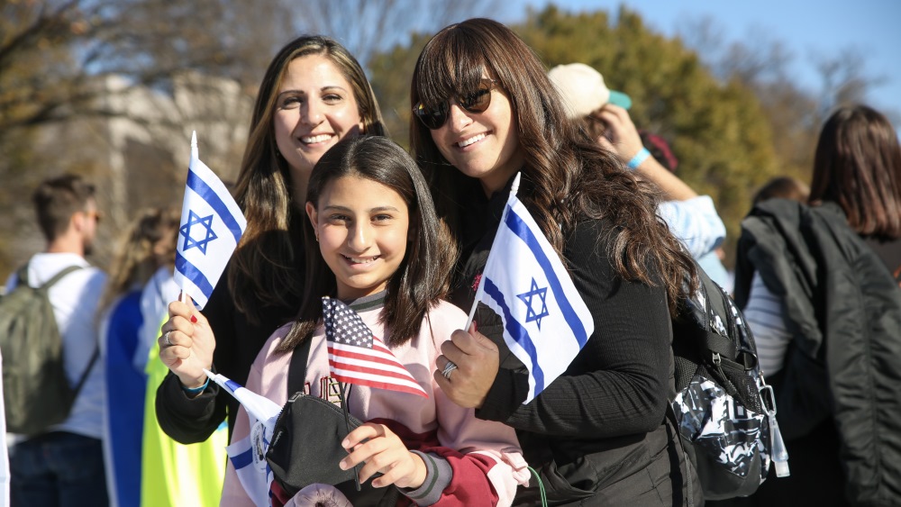 March for Israel rally