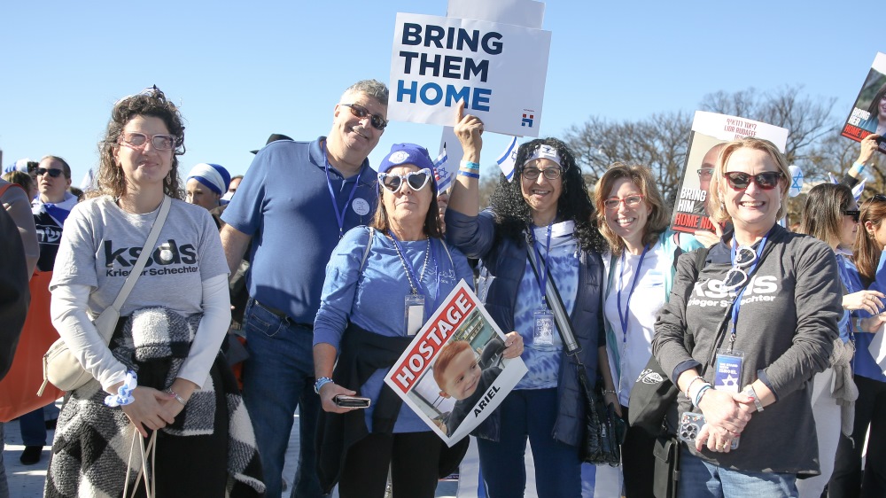 March for Israel rally