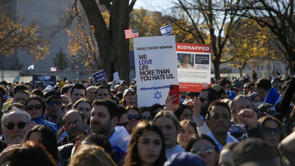 March for Israel rally