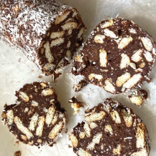 chocolate date salami