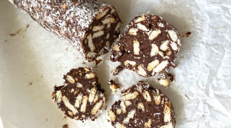 chocolate date salami