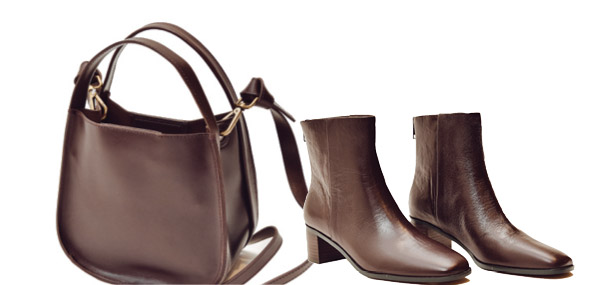 The Sydney Crossbody Bag & The Essex Ankle Boots