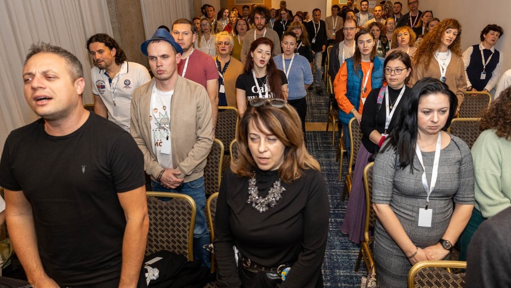 Participants at the recent Limmud FSU