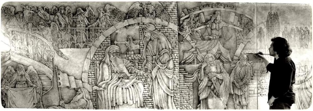 Mauricio Avayu mural