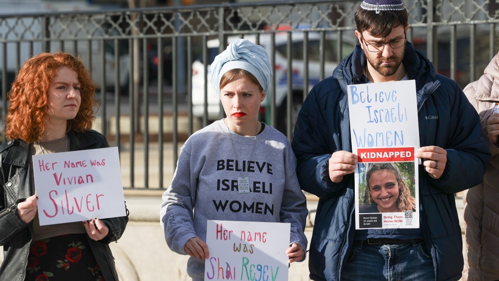 Believe Israeli Women rally