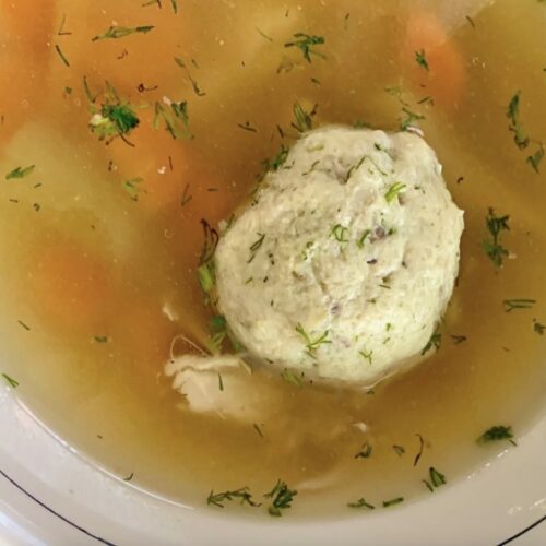 Gail Simmons' Matzah Ball Soup