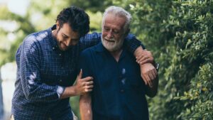 man and father