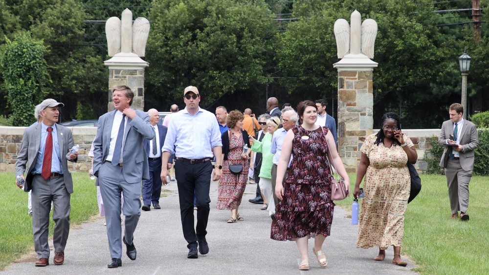 Pikesville Armory tour