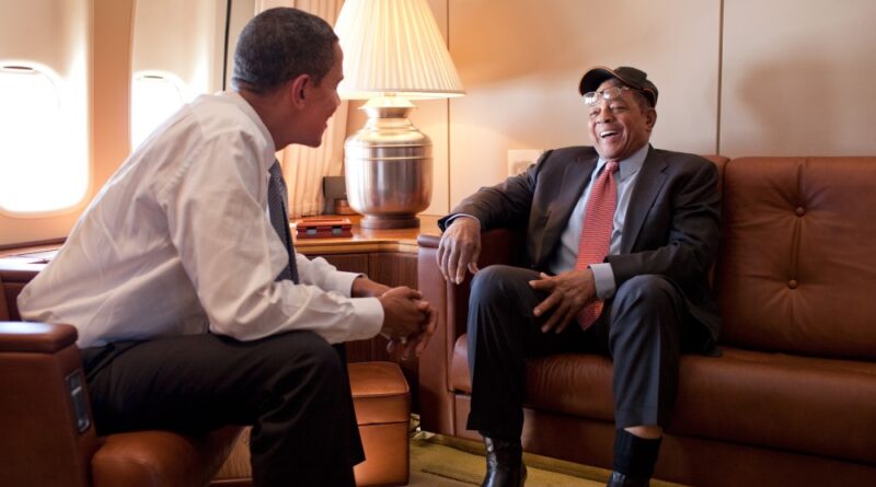 President Barack Obama, Willie Mays