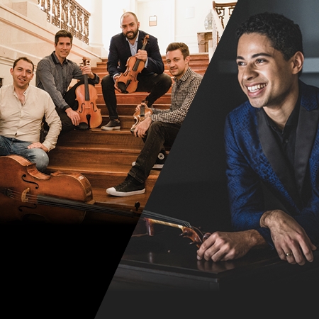 Shriver Hall Concert Series: Escher Quartet and Jordan Bak