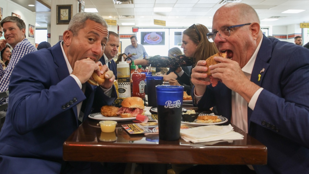 Bobby Zirkin and Larry Hogan