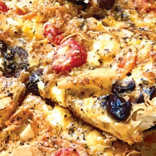 Phyllo Dough Egg Bake