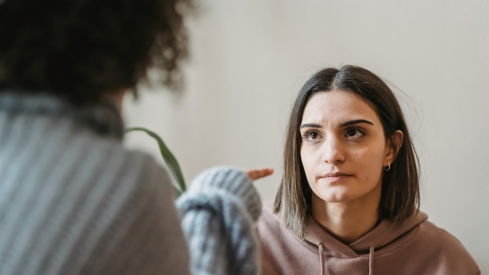 women arguing