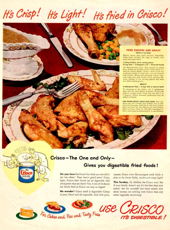 1949 Crisco Ad
