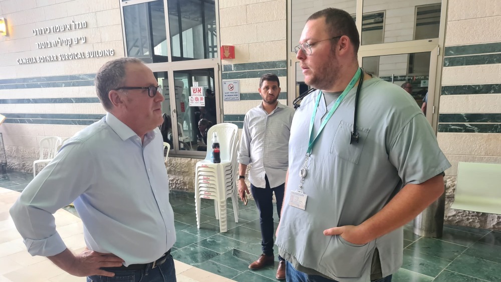 Dr. Daniel Chamovitz and Eyal Pasternak