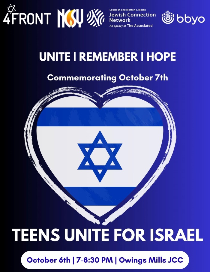 Baltimore Teens Unite For Israel