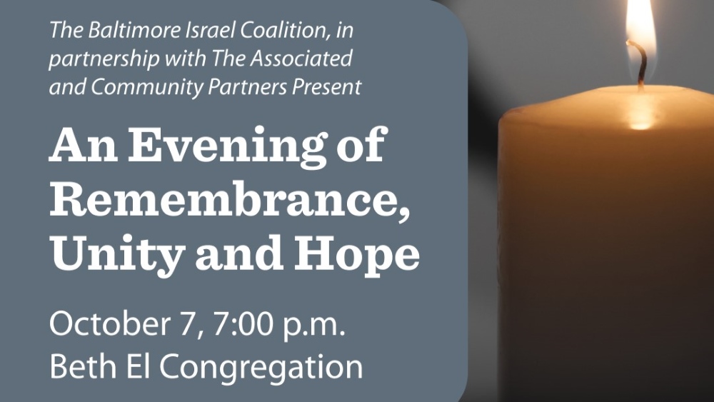 An Evening of Remembrance, Unity and Hope