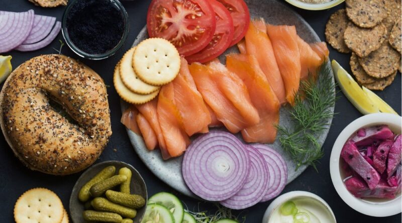 smoked fish board