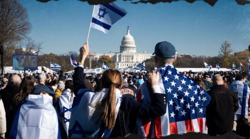 Israeli flags