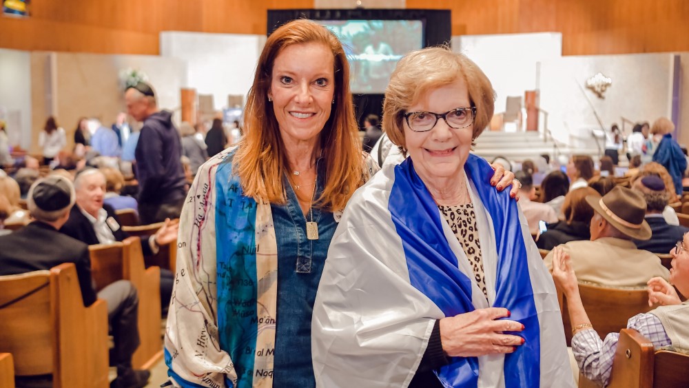 Harriette Golob Wienner and Lois Balse