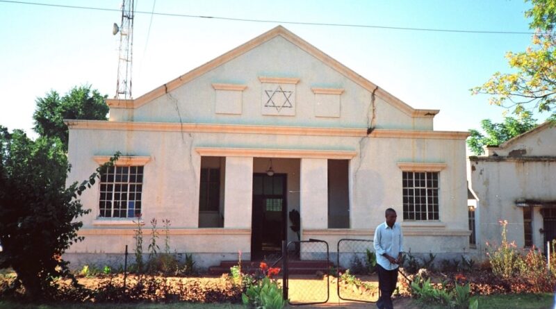 Built in 1928, the former Livingstone Hebrew Congregation in Zambia is used today as a church