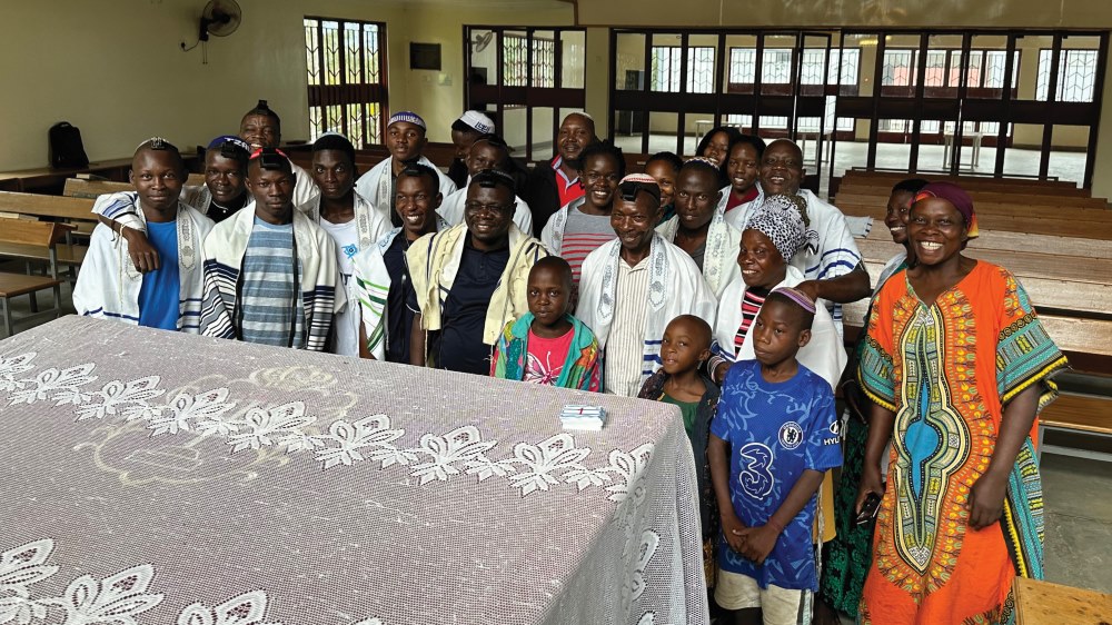 Members of the Abayudaya community in Uganda
