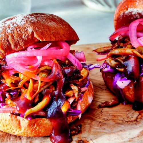 Mushroom BBQ Sandwich