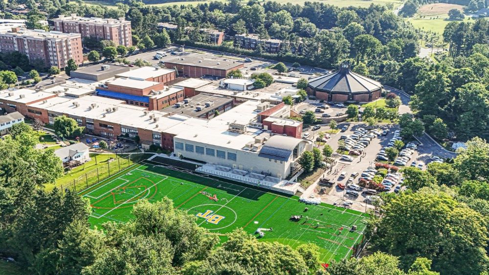 view of campus with turf