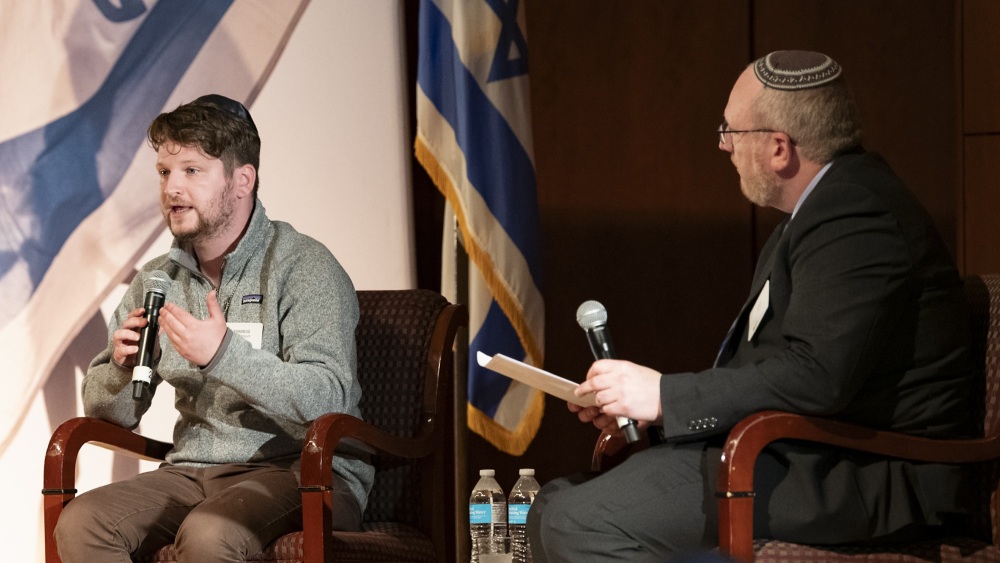 Shabbos Kestenbaum and Rabbi Moshe Schwartz