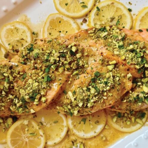 Braided Honey Mustard Salmon