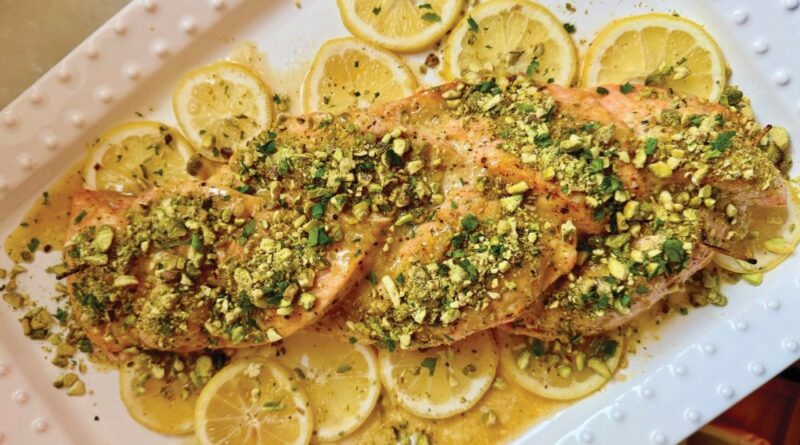 Braided Honey Mustard Salmon