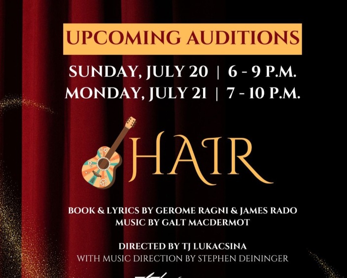 Auditions for HAIR at Vagabond Players