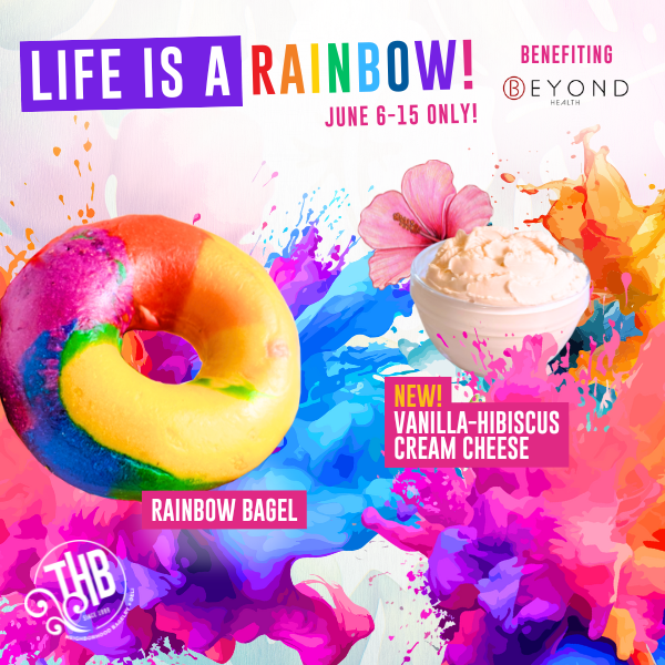 THB Rainbow Bagels