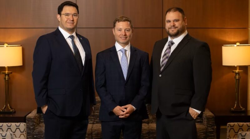 Isaac "Yitzy' Schleifer, Matt Levinson and Matt Fram of Sol Levinson & Bros.