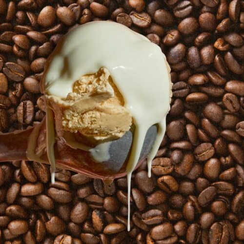Cardamom Coffee & White Chocolate Ice Cream