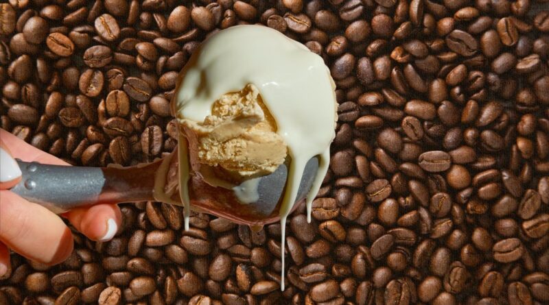 Cardamom Coffee & White Chocolate Ice Cream