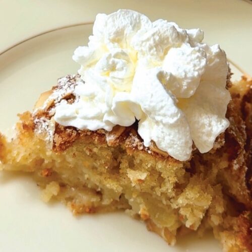 Five Ingredient Apple Cake