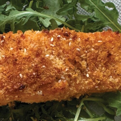 Panko Crusted Salmon