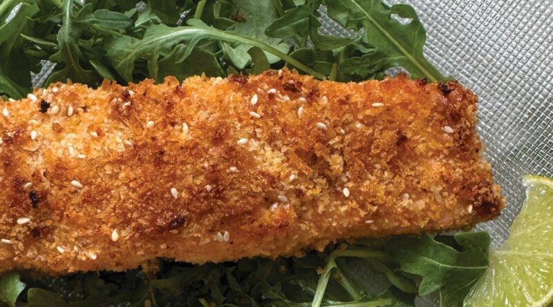 Panko Crusted Salmon