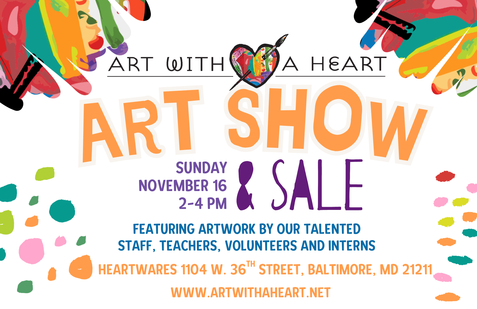 Art with a Heart’s 2nd Annual Art Show