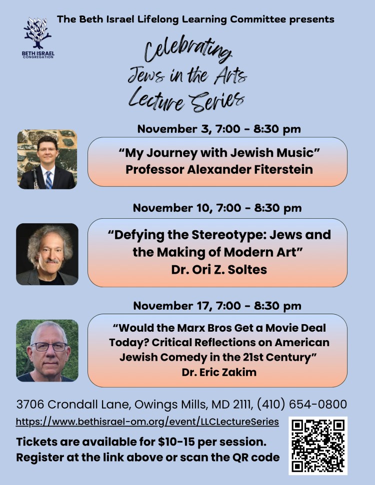 Celebrating Jews in the Arts