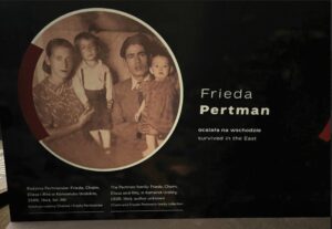 Frieda Pertman exhibit